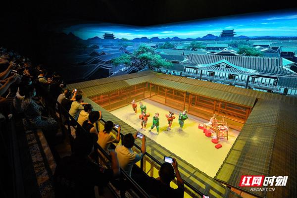 　　《遇見大庸》演藝現(xiàn)場(chǎng)。